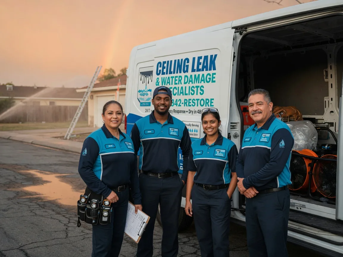 Ceiling Leak Cleanup company in Courtland, MS