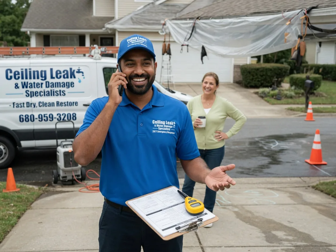 Ceiling Leak Cleanup Courtland, MS FAQs
